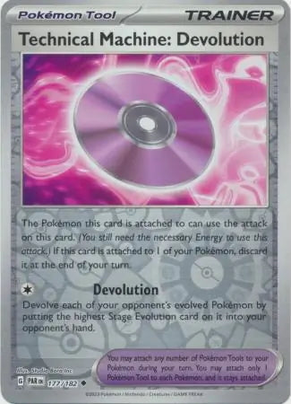 Paradox Rift Technical Machine: Devolution #177/182 reverse holo